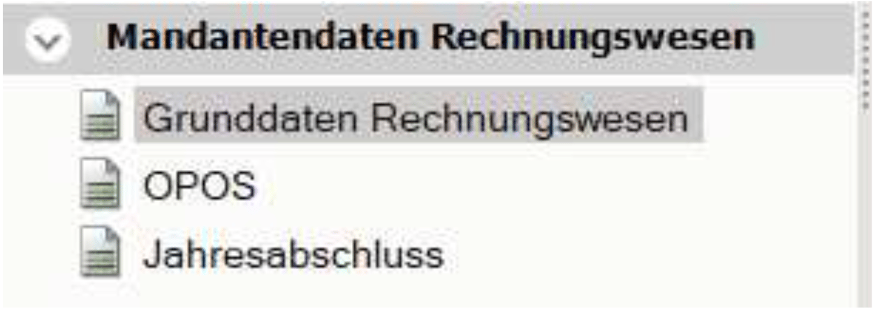 DATEV Mandantendaten