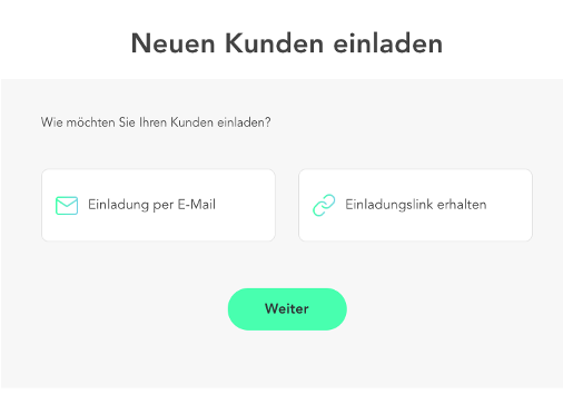 FELSFO Kunden einladen